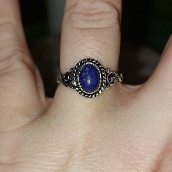 Jewelry - Lapis Lazuli Dainty Ring